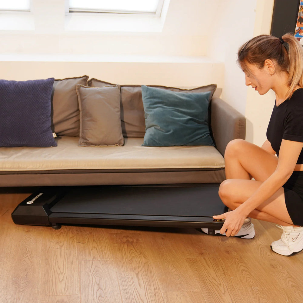 Space-Gone Treadmill | Folds Flat, Whisper-Quiet • Stows Anywhere