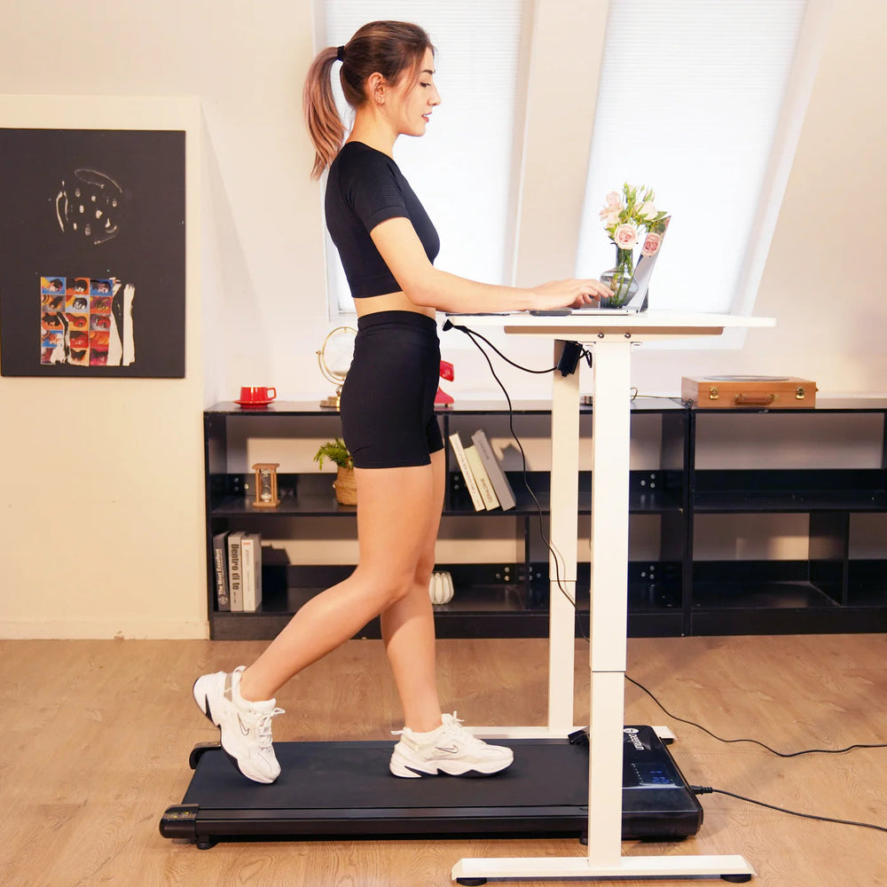 Space-Gone Treadmill | Folds Flat, Whisper-Quiet • Stows Anywhere